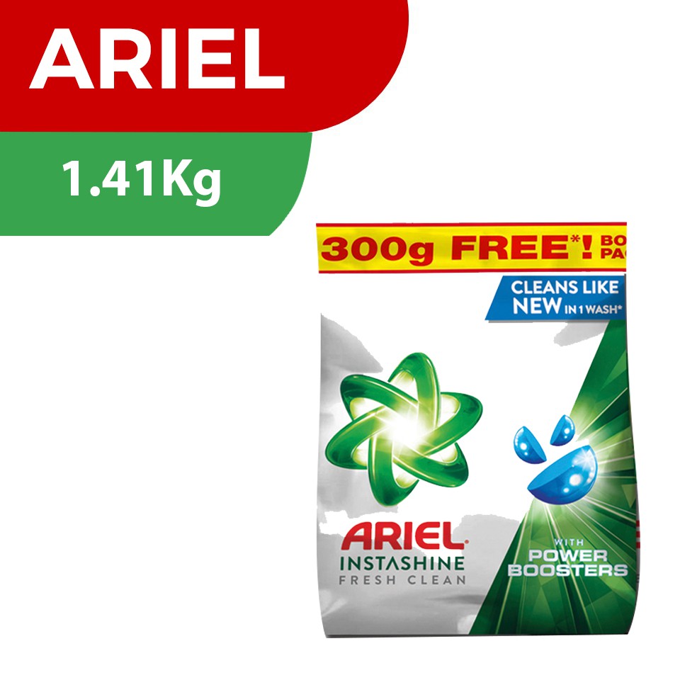 Ariel Powder Detergent Platinum Fresh Clean (1.41kg) Shopee Philippines