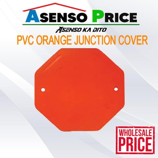 PVC Orange Junction Box Cover (Conduit) #1