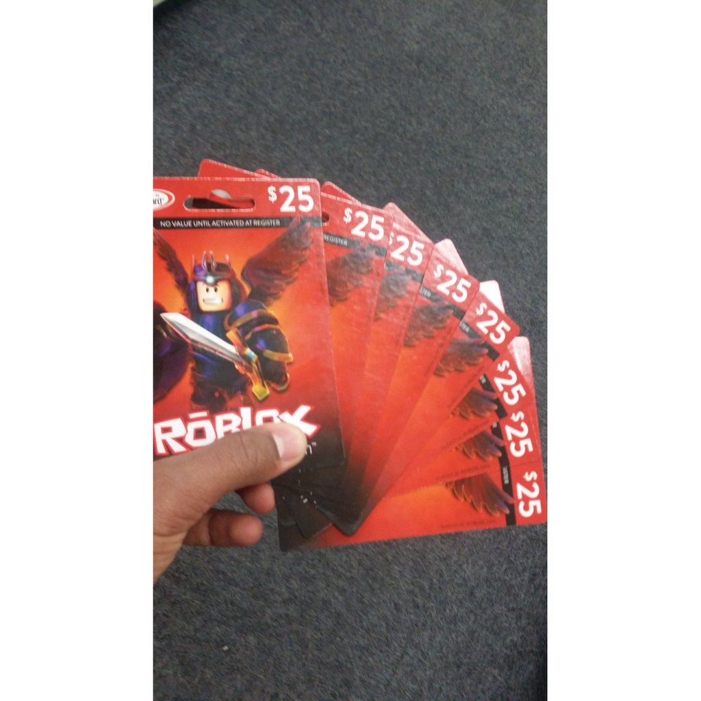 Robux Roblox 25 Gift Card 2100 Points Shopee Philippines - roblox gift card philippines shopee