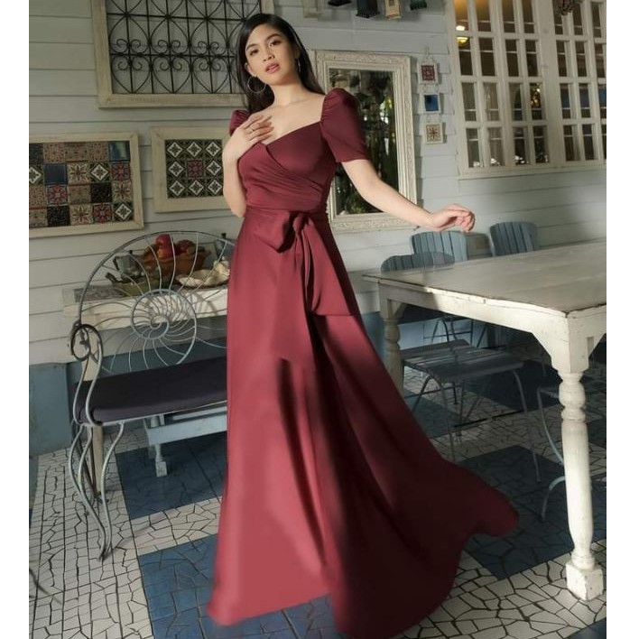 purple filipiniana