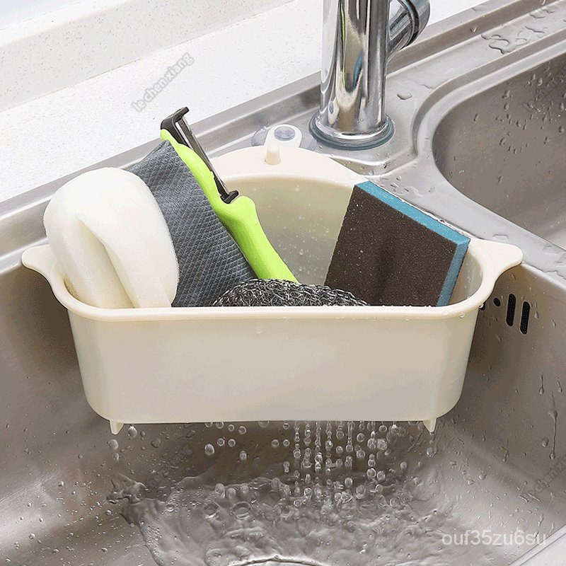 Kitchen Sink Rack Drain Rack Triangle Multi-function Drain Basket ...