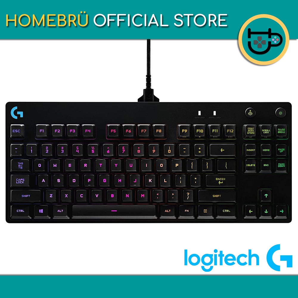 Logitech G PRO X (GX Blue Clicky Switch) Swappable Pro-grade Switches ...