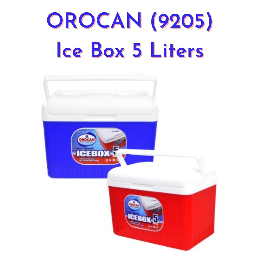 Orocan Mini Ice Box 5 Liters Mini Ice Chest (9205) Shopee Philippines