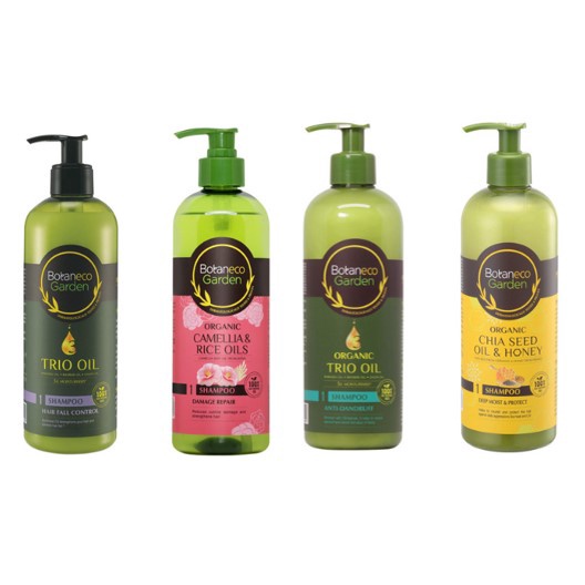 Botaneco Garden Shampoo 4 Formulas To Choose From 500 Ml. It Is High In ...