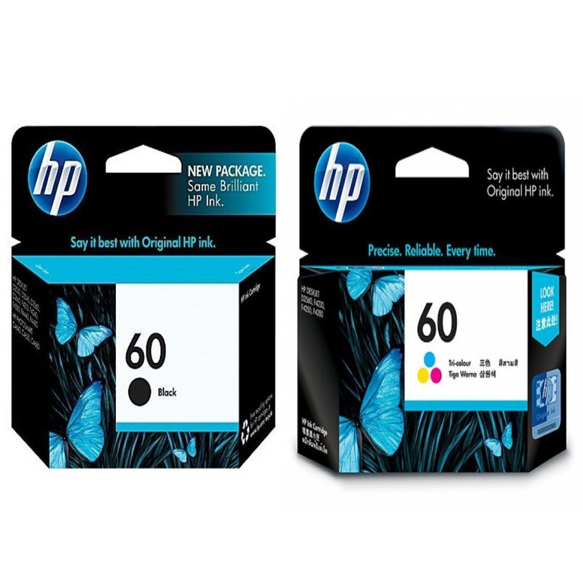 hp 60 tri color ink