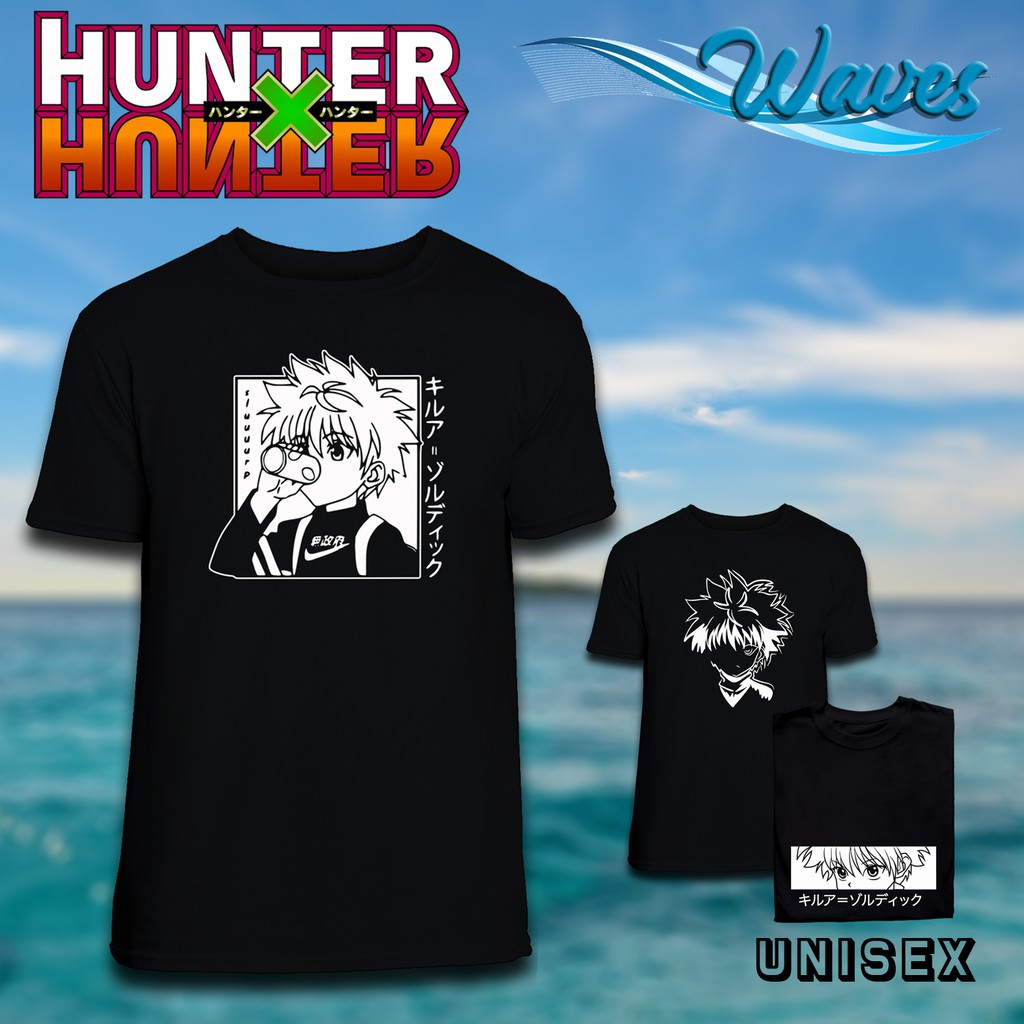 Hunter X hunter Killua Zoldyck and Gon Chibi anime New Trend Unisex Men Women Shirt