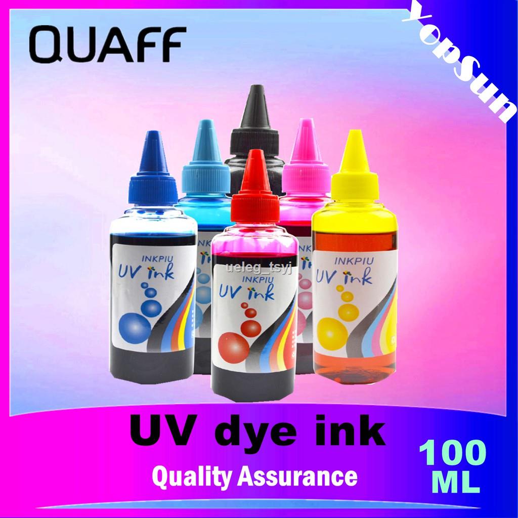Uv Dye Ink 100ml Universal 4 Colors Shopee Philippines 1398