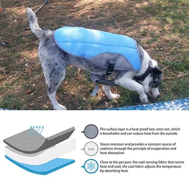 GUGUpet collection summer dog cooling vest #2