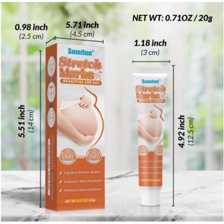 Stretch mark repair cream removes scars improves dull skin ointment pregnant women skin repair care fatty streaks #7