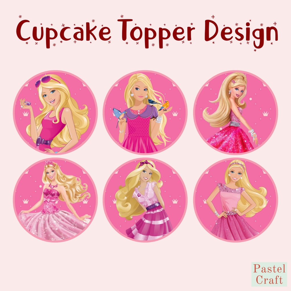 barbie cupcake kit