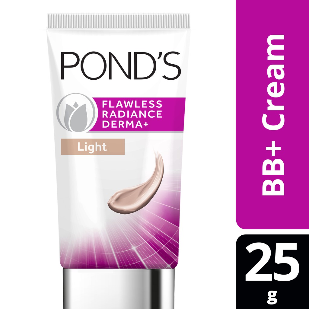 Ponds Flawless Radiance Derma+ Bb+ Cream Light For Brighter Protected ...