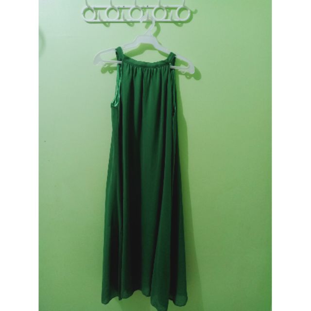 olive green maxi