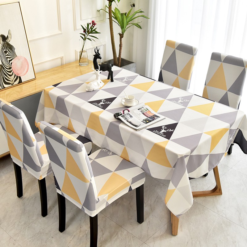 Household Chair Cover Dining Table, Cloth Dining Room Chair Covers