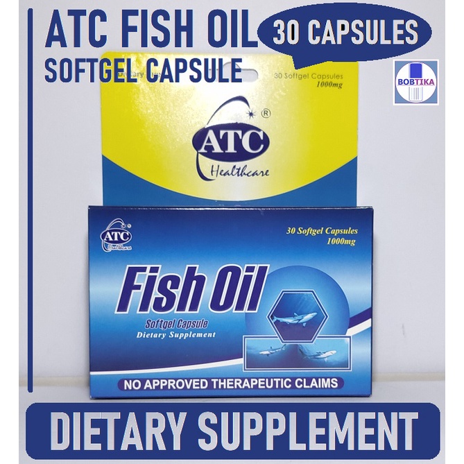 ATC Fish Oil Capsule 30s Shopee Philippines