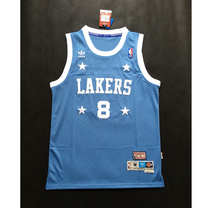 kobe bryant blue lakers jersey