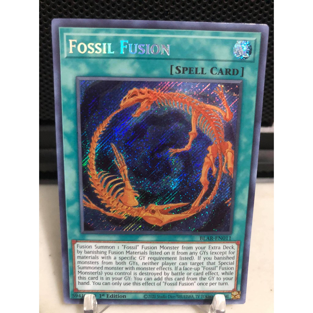 Fossil Fusion - BLAR-EN011 - Secret Rare 1st Edition | Shopee Philippines