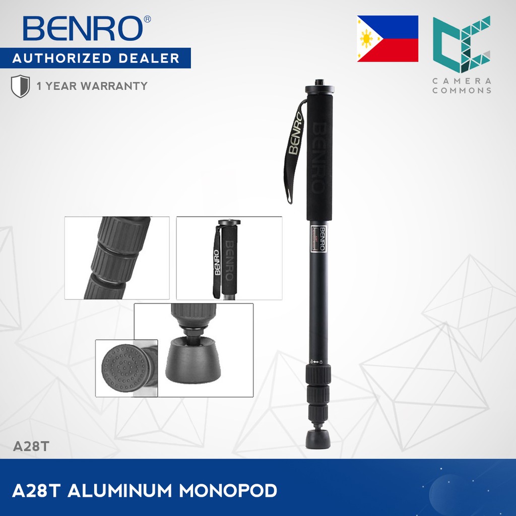 Benro A28t Aluminum Monopod Shopee Philippines