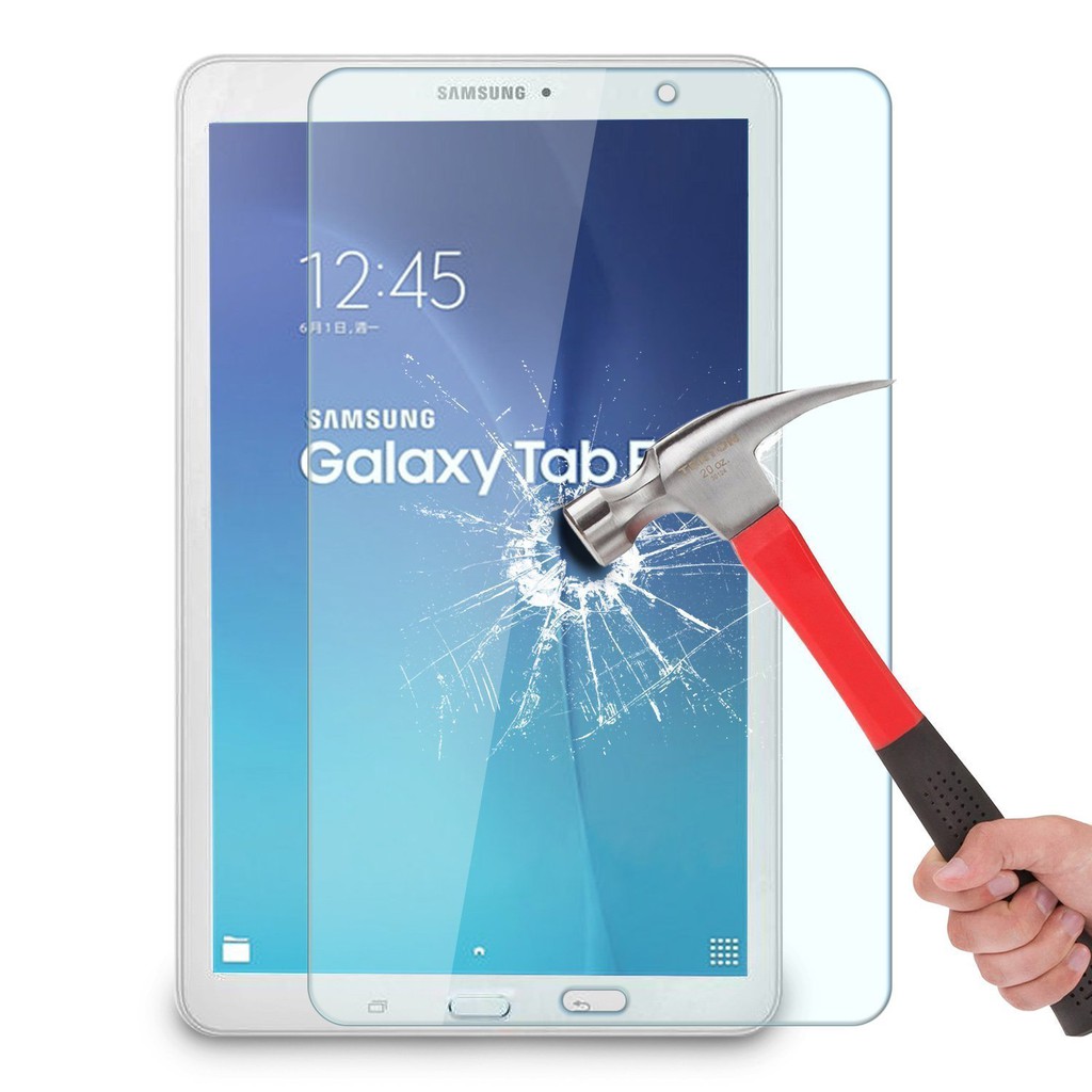 9.6 Inch, 2015 Version Tempered Glass Tempered Glass Screen Protector for Samsung Galaxy Tab E SPARIN Galaxy Tab E 9.6 Screen Protector 