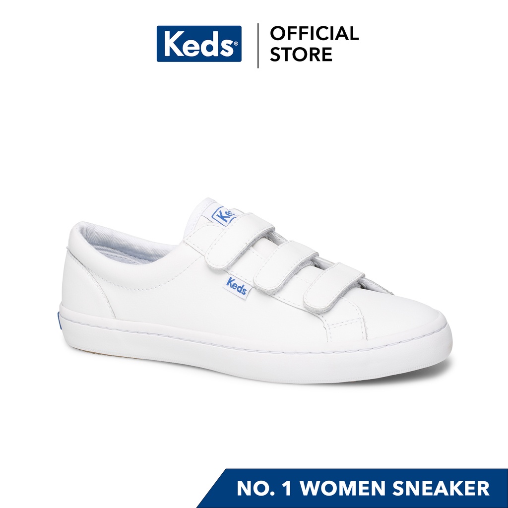 keds tiebreak leather white