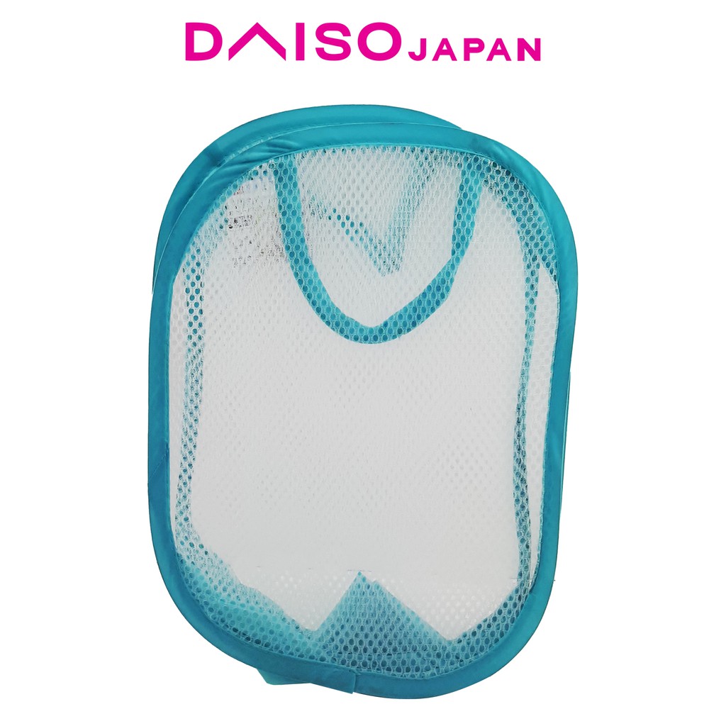 Daiso Blue Popup Laundry Hamper Shopee Philippines