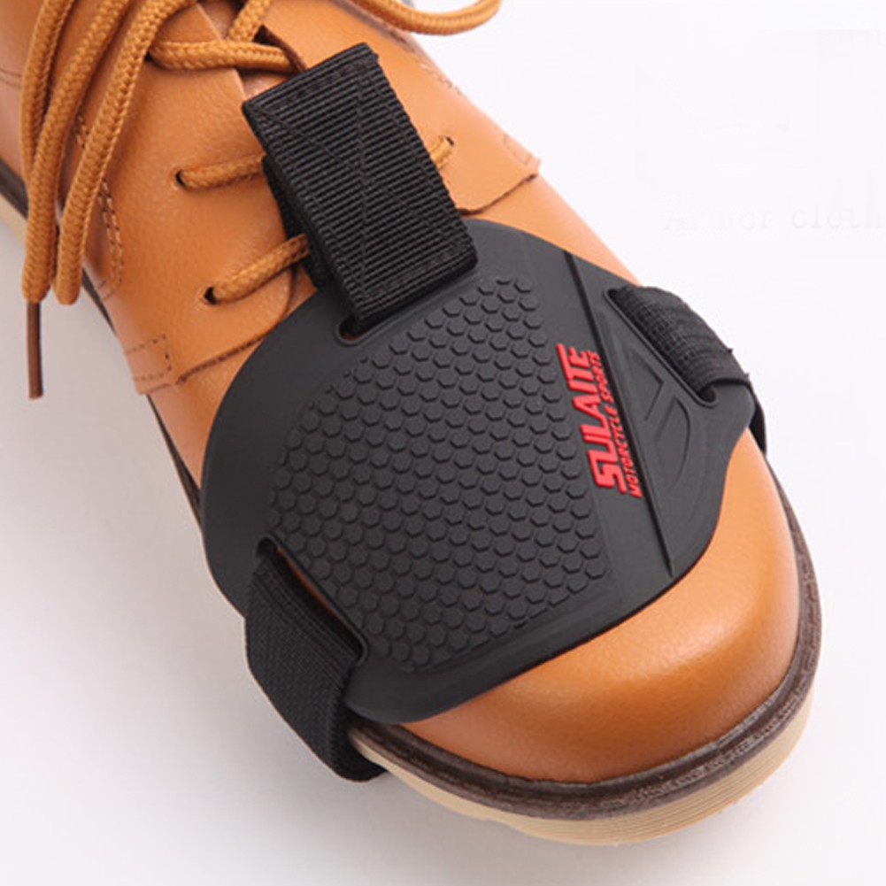 Motorcycle Shoes Protector Shifter Boots Cover Protective Shift Pad 