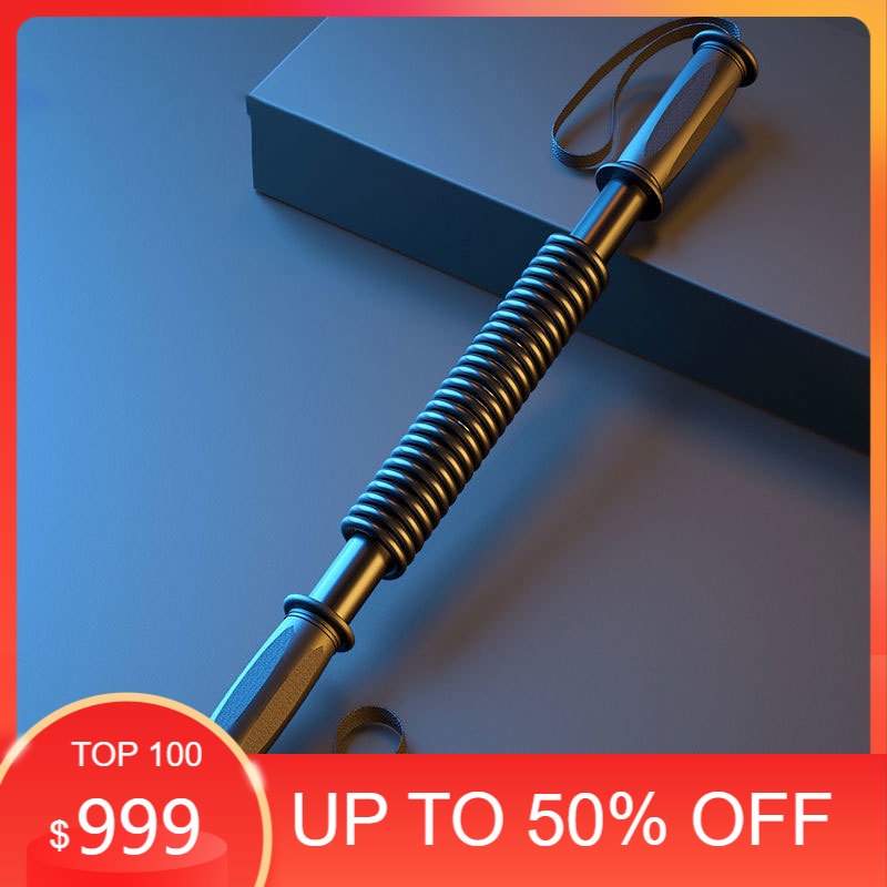 20kg60kg Dual Spring Power Twister Bar, Super Heavy Duty Arm and Chest