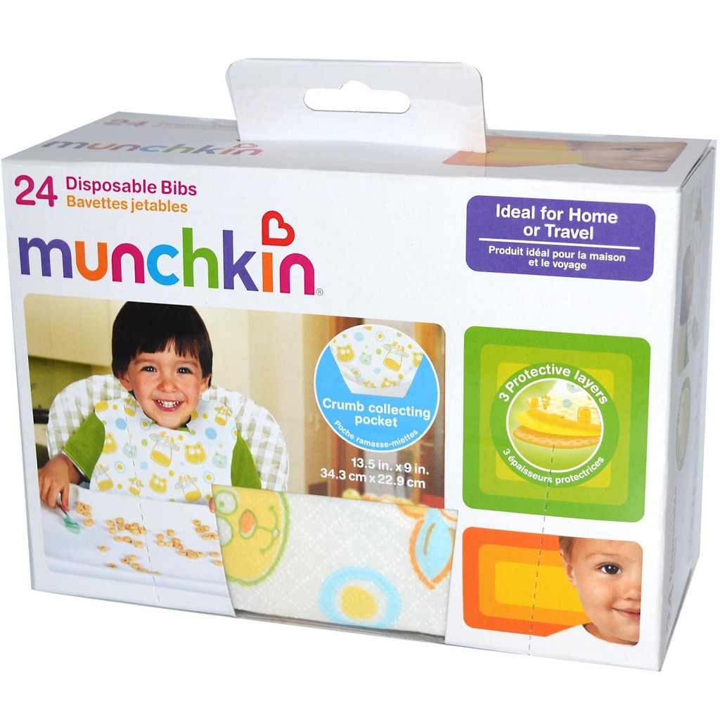 munchkin disposable bibs