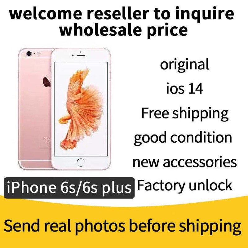 Cod Iphone 6s 6s Plus 64gb 32gb 16gb Fu Super Smooth 95 Like New Shopee Philippines