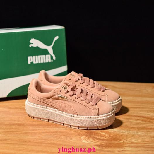 puma suede women's platform