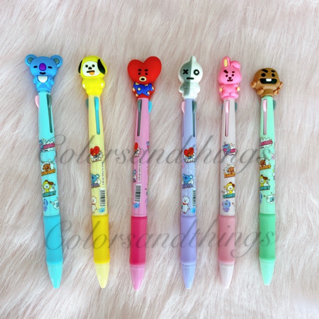 3 in 1 BTS/Unicorn Pen | Shopee Philippines