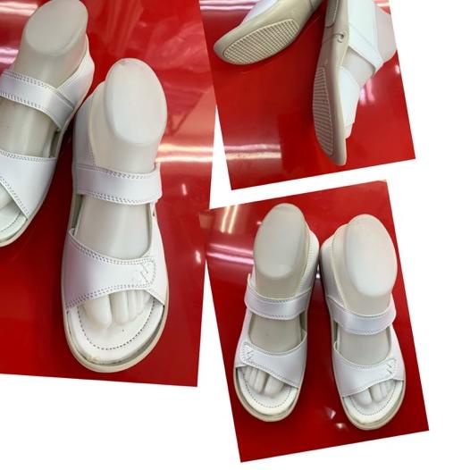 Most Good|Lr26|White Women SANDAL Shoes / Hajj UMROH kenip Equipment ...
