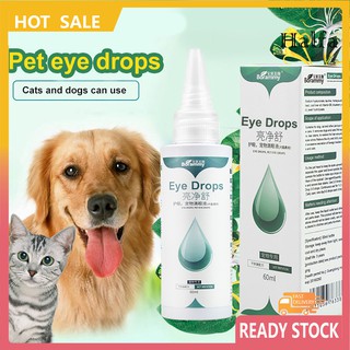 RXCW_ 60ml Pet Supplies Dog Cat Remove Tear Stains Dirt Health Care Liquid Eye Drops
