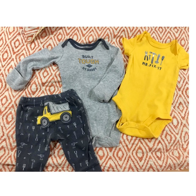 carters baby boy onesies