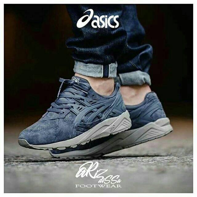 asics gel kayano trainer pigeon blue