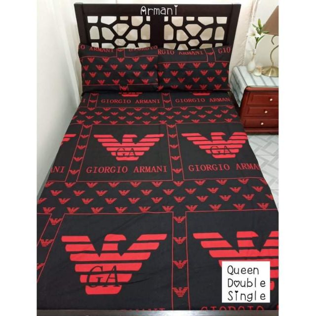 armani bed sheets