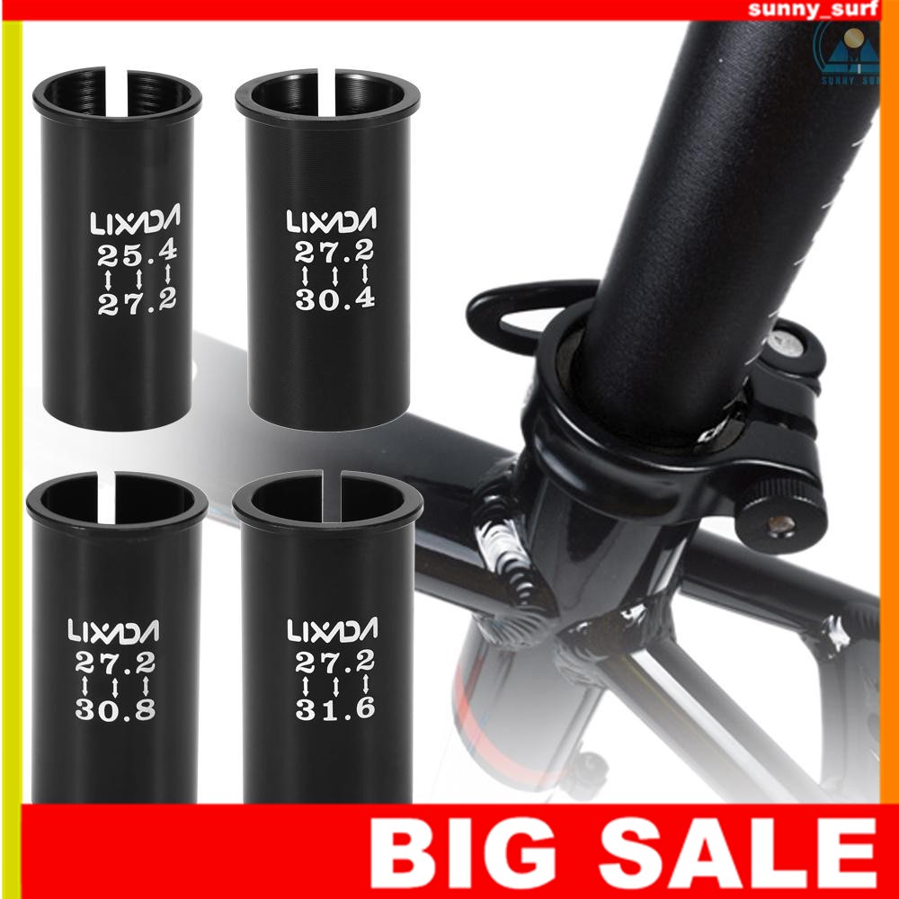 SS Lixada Bicycle Seat Post Shim Seatpost Sleeve MTB Road Bike Seat