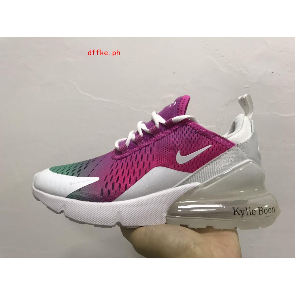 nike shoes pink and white