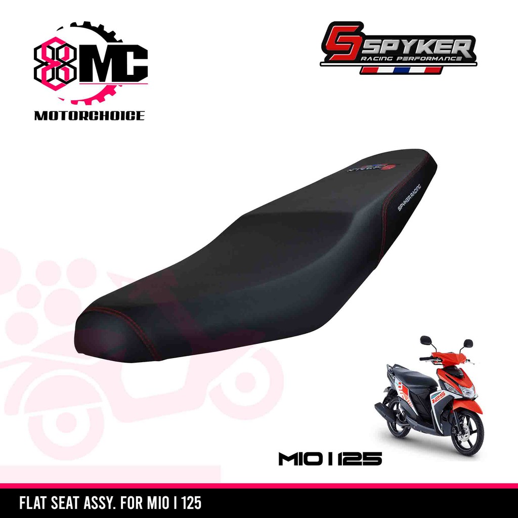 SPYKER FLAT SEAT ASSEMBLY G1 for YAMAHA Mio i 125/Mio 125i with Free ...