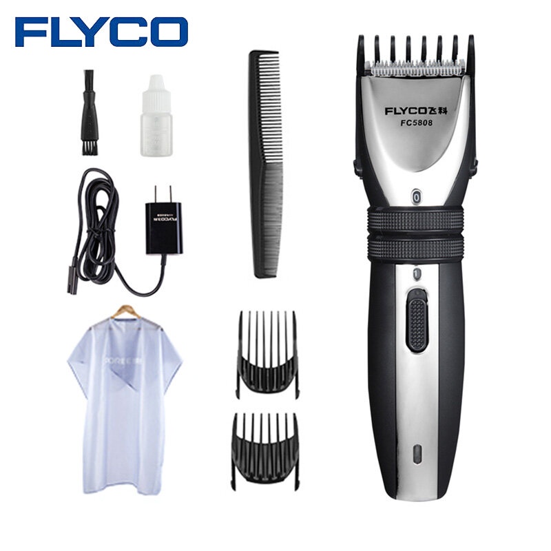 Flyco ELectric Hair Clipper Rechargeable Set Original Hair Trimmer for Adult Baby Cordless
