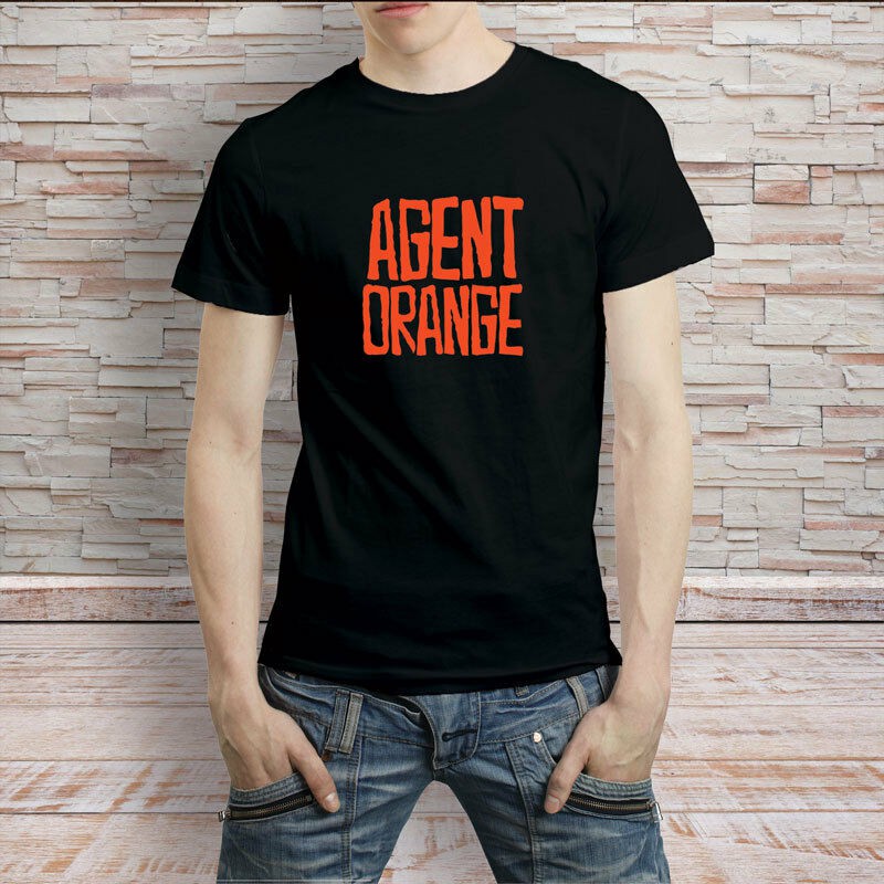 Men Tshirt Agent Orange Punk Rock Band T Shirt Men S Tee Shopee Philippines