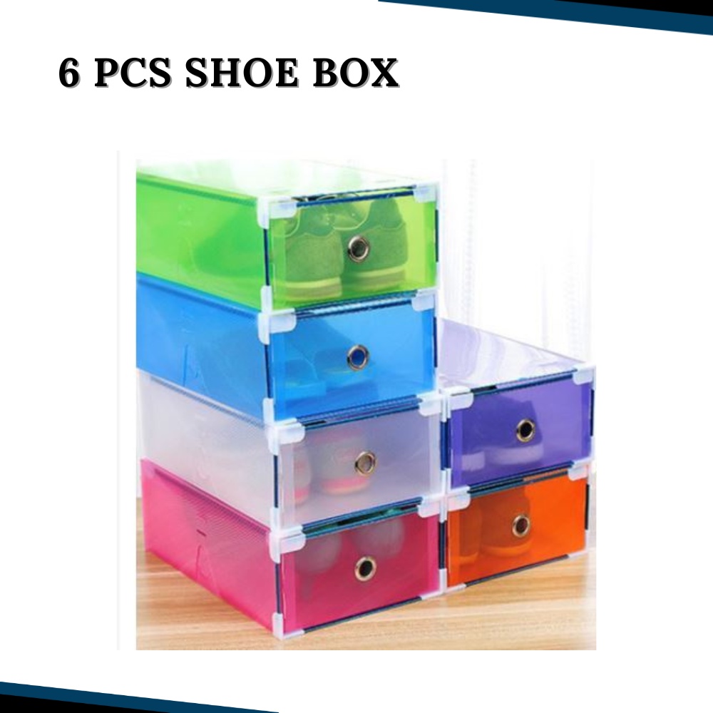 HD ADVENTURES Shoe Box Organizer Drawer Type Shoebox Storage Shoerack