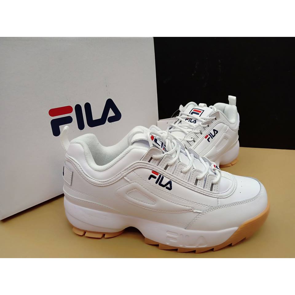 fila disruptor gum bottom