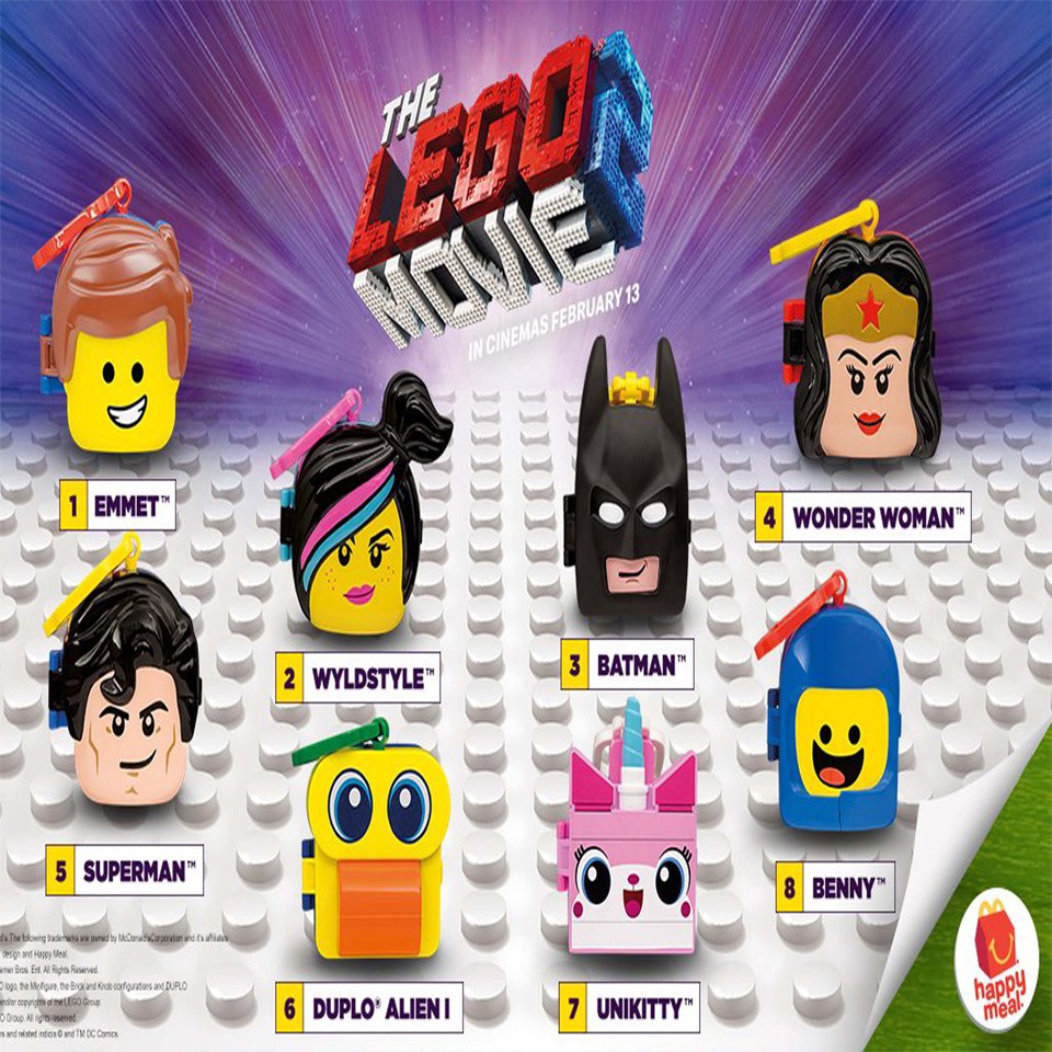 lego happy meal toys