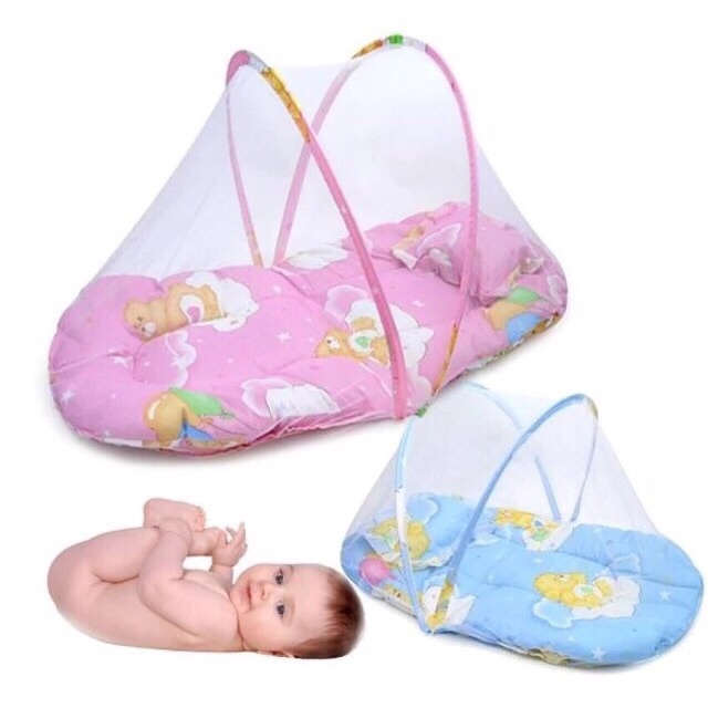 Baby Foldable Bed Anti Mosquito Net Shopee Philippines