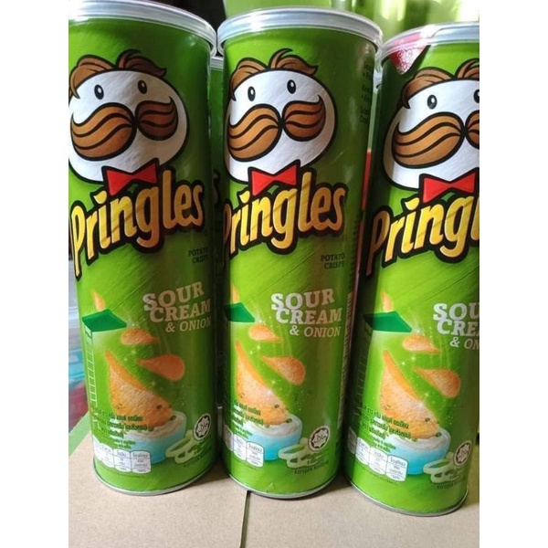 Pringles Sour And Cream Flavor 107grams | Shopee Philippines