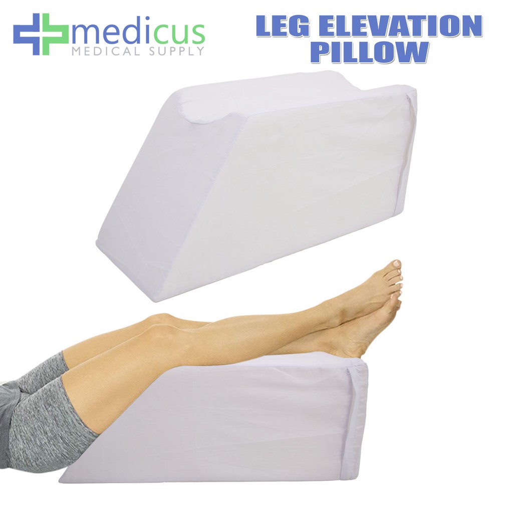 Medicus Lower Limb Elevating Pad Mat Elevation White Cushion Pillow Leg ...