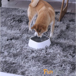 Pet Dog Water Bowl No Wetting Mouth Slow Water Feeder Dog Bowl Automatic dog water Drinker dispenser