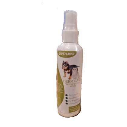 Petsmed DERM CARE Wound Buster Spray for Dogs and Cats 120mL | Shopee ...
