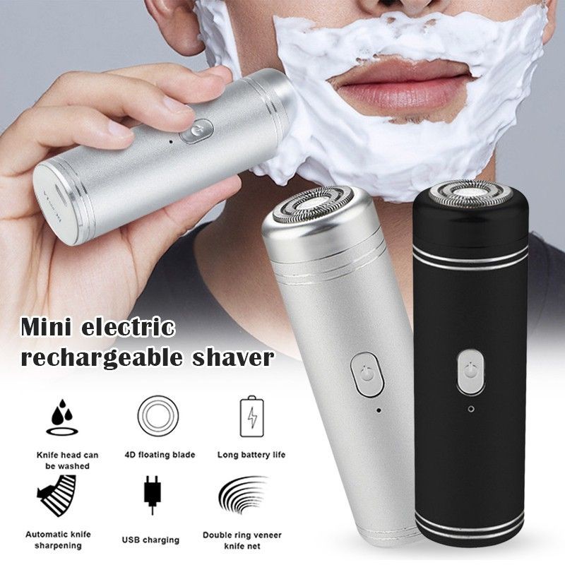 Mini Portable Shaver Electric Rechargeable Wireless Razor Shaver with