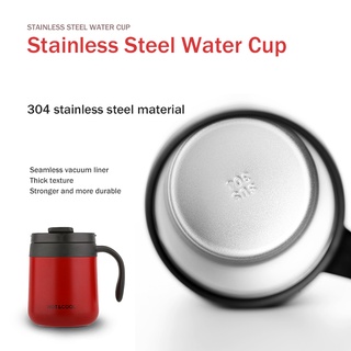 Stainless Steel Thermos Coffee Mugs 350/500ML Car Vacuum Flasks Travel Office Thermo Cup #8